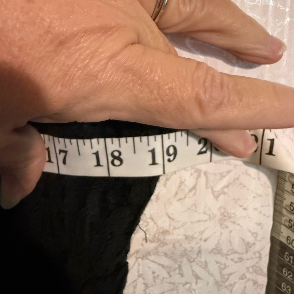 Vintage Connected Apparel Black Lace, Tye On Shoulders Maxi Dress, Feminine 16 - Picture 7 of 8